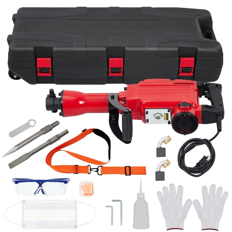 Heavy Duty Electric Demolition Jack Hammer, 2pcs 2200W - Electric Drill