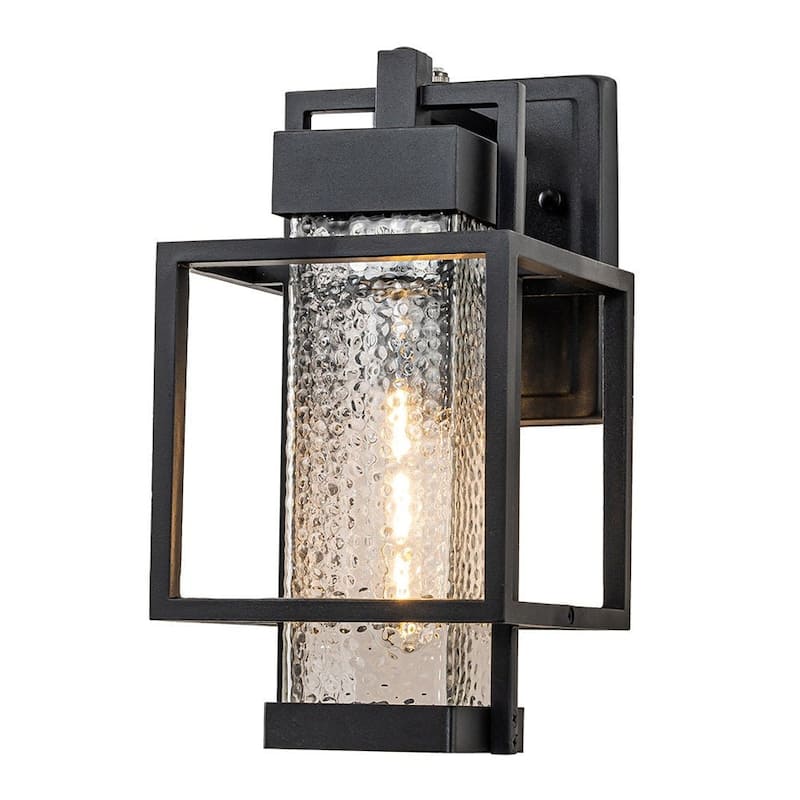 Farmhouse Waterproof 1-Light Square Outdoor Wall Lantern