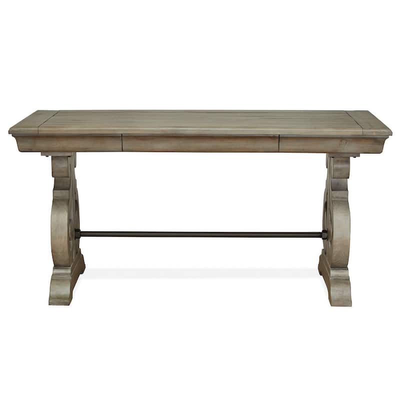 Magnussen Home Tinley Park Dove Tail Grey Writing Desk