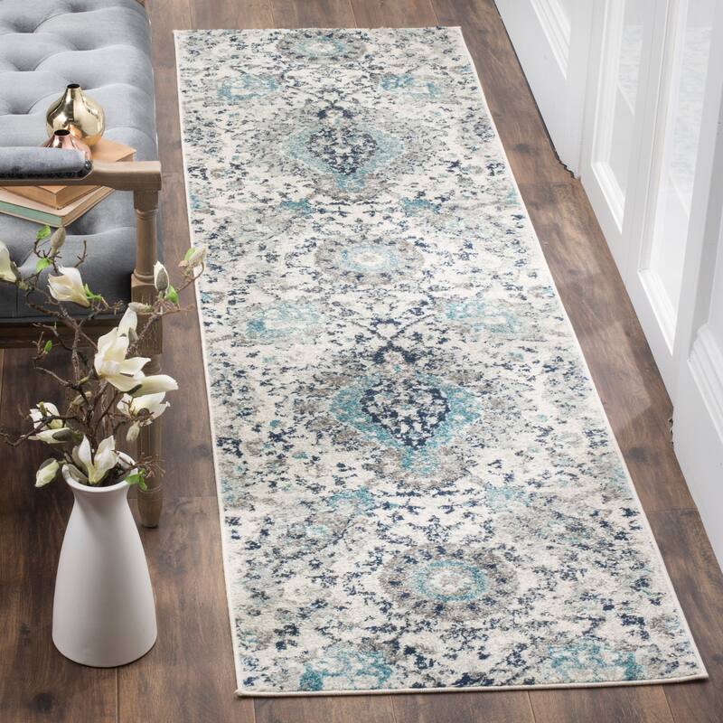 SAFAVIEH Madison Belle Boho Glam Paisley Pattern Area Rug
