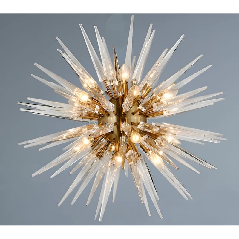 Modern Taipei Chandelier - Gold