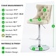 preview thumbnail 12 of 76, Swivel Velvet Bar Stools Sliver Pesdestal (Set of 6)
