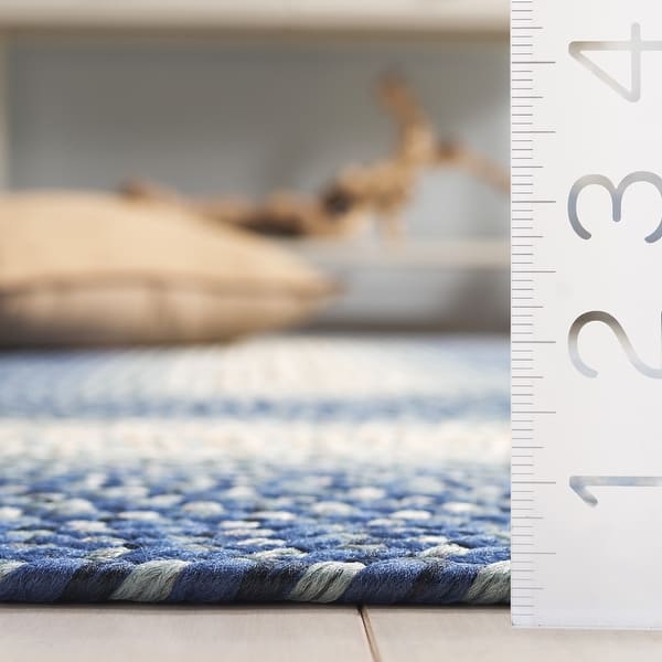 dimension image slide 1 of 6, SAFAVIEH Handmade Braided Josefa Country Rug
