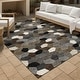 preview thumbnail 49 of 145, Machine Washable Indoor/ Outdoor Modern Loyd Chantille Rug Black - 10' x 14'