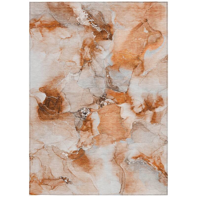 Jaro Contemporary Abstract Weather Resistant Timeless Fusion Outdoor Rug
