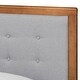 preview thumbnail 15 of 17, Greta Mid-Century Modern Twin Size Platform Bed