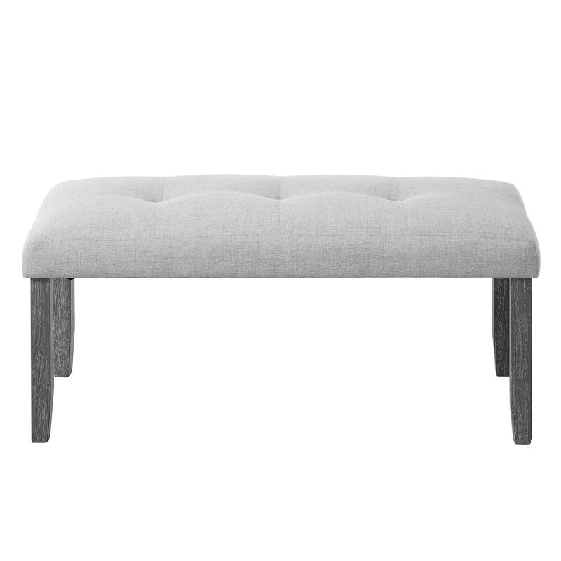 Upholstered Tufted Bench for Bedroom and Dining Room