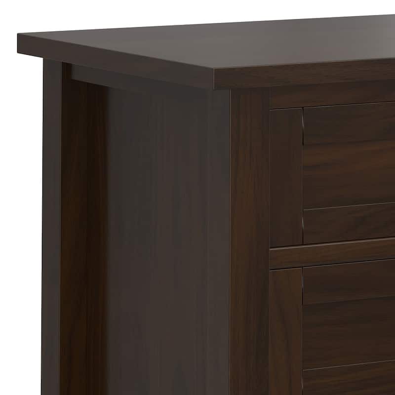 WYNDENHALL Norfolk 24 inch Wide Transitional Bedside Nightstand Table - 24 Inches wide