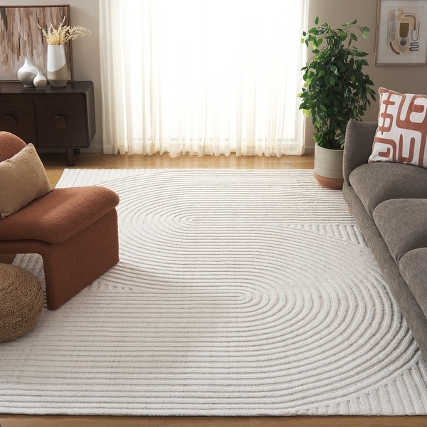 SAFAVIEH Handmade Southampton Catena Abstract Wool Rug - On Sale
