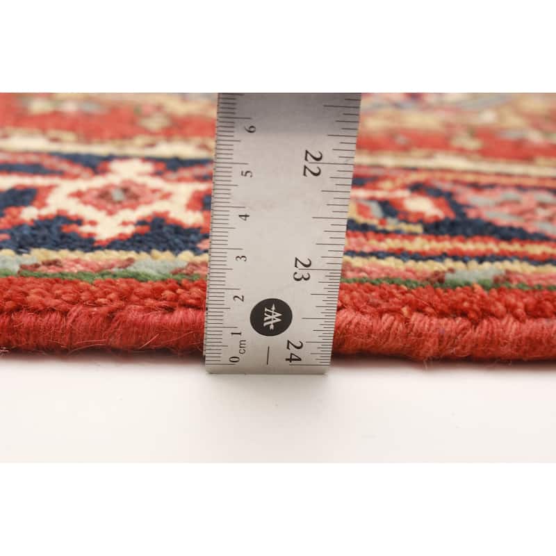 ECARPETGALLERY Hand-knotted Serapi Heritage Red Wool Rug - 2'7 x 18'1