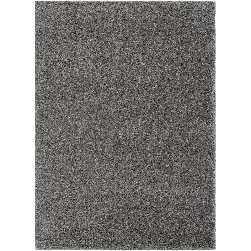 Livabliss Deluxe Shag Minimalist Medallion Area Rug