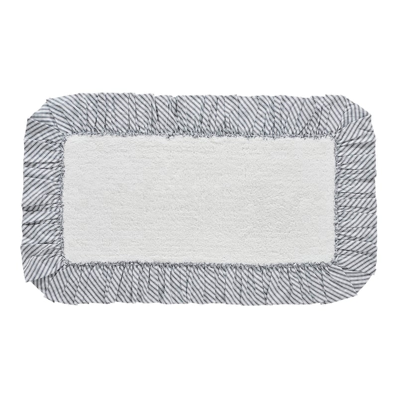 Sawyer Mill Black Bathmat