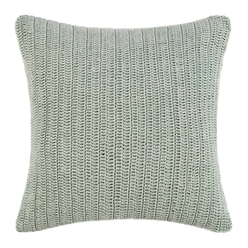 Kosas Home Marcie Knitted 22-inch Throw Pillow