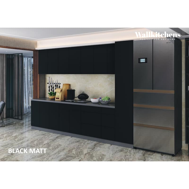 Kitchen Metropolitan Collection Black Color Base Size 11Ft Wide - 132x24