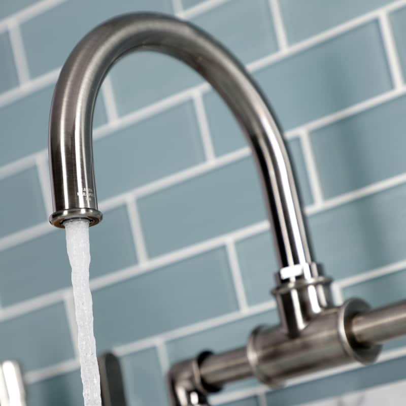 Kingston Brass Whitaker Bridge Bathroom Faucet