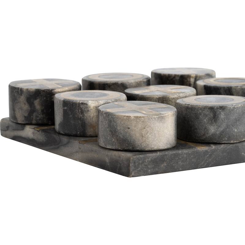 Sagebrook Home Contemporary Tic Tac Toe Game Board