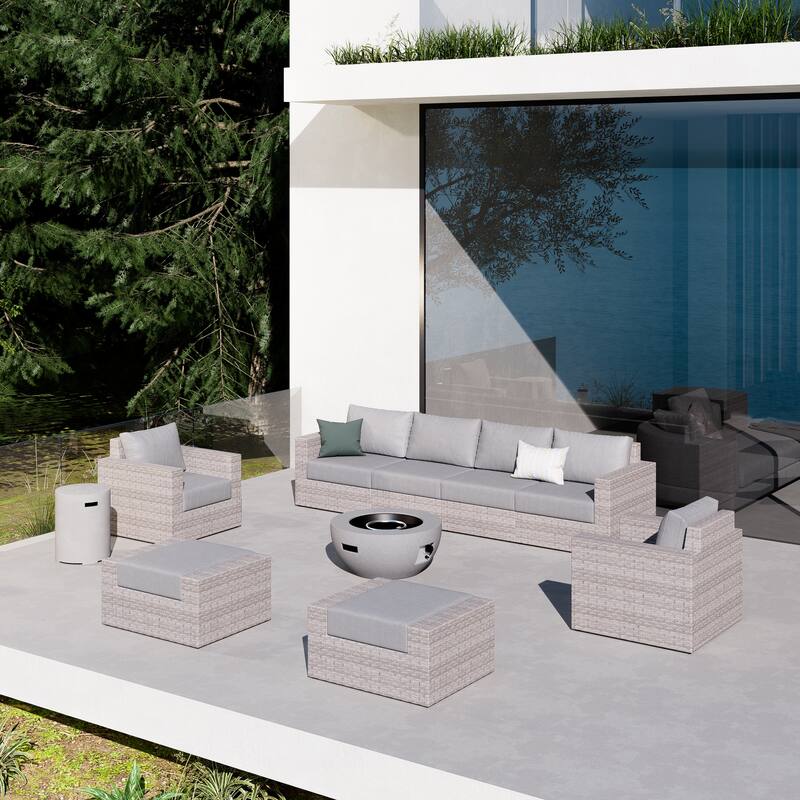 Avalon 10-Piece Fire Seating Set