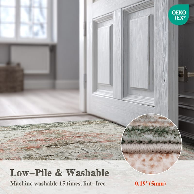 Bohemian Faux Cashmere Rug