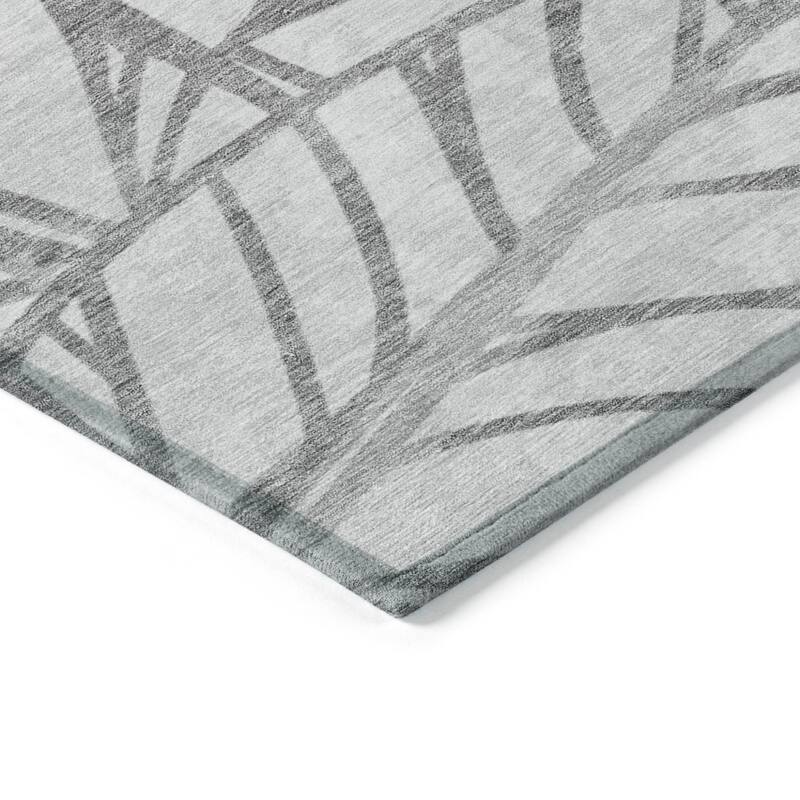 HomeRoots Floral Transitional Rectangle Outdoor Rug