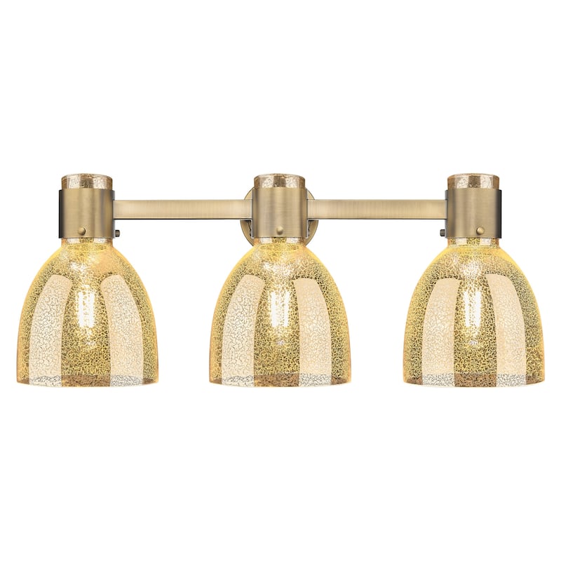 Innovations Lighting 464-3W-G464D-7ME Lawton Bell 3 Light 24" Wide - Brushed Brass