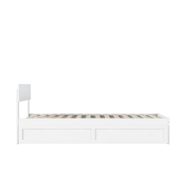 AFI Boston Platform Bed with Trundle