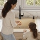 preview thumbnail 69 of 82, Karran Drop-In Quartz 33 in. 1-Hole Single Bowl Kitchen Sink Kit