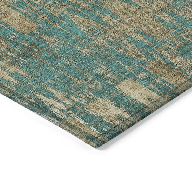 Machine Washable Indoor/ Outdoor Chantille Moroccan Boho Rug