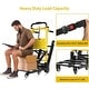 preview thumbnail 3 of 5, Electric Stair Climbing Dolly with 3 Adjustable Speeds and 440lbs Max Load Capacity, Folding Stair Climbing Dolly