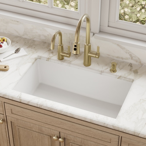 Karran Quartz Undermount Single-bowl Kitchen Sink - On Sale - Bed