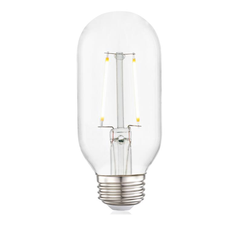 Light Society Kashan T14 Clear LED Filament Light Bulb (Set of 6)