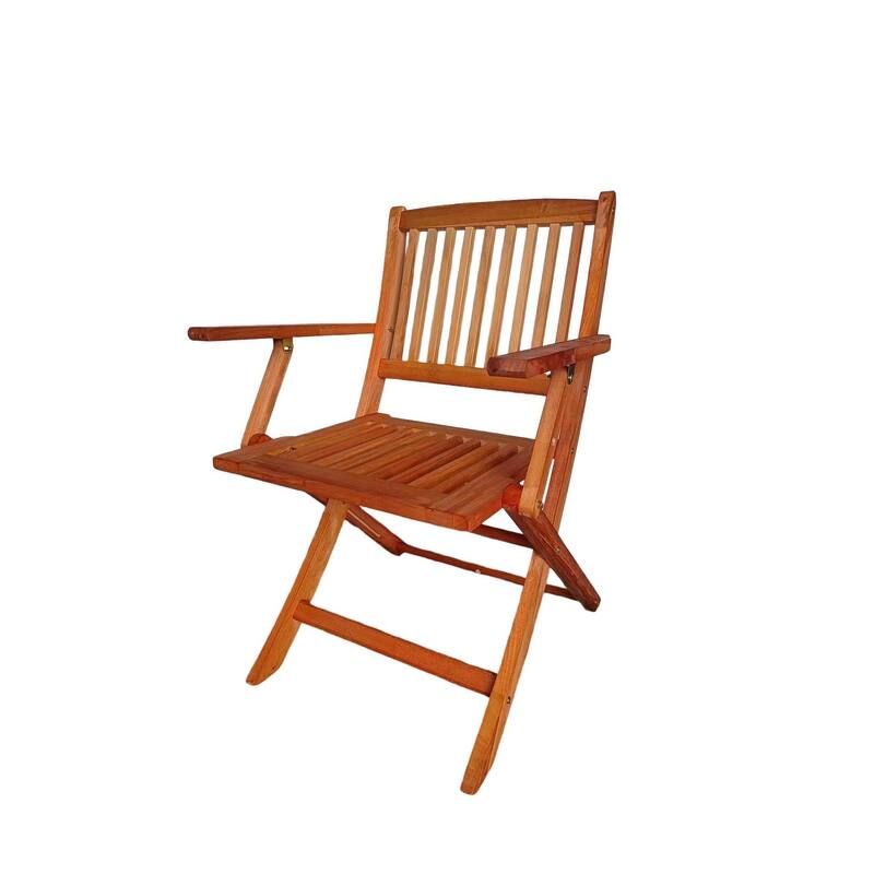 Teak Outdoor Folding Chairs Set of 4 Reading Chair Accent Chair Coffee Chair Reception Chair Side Chair