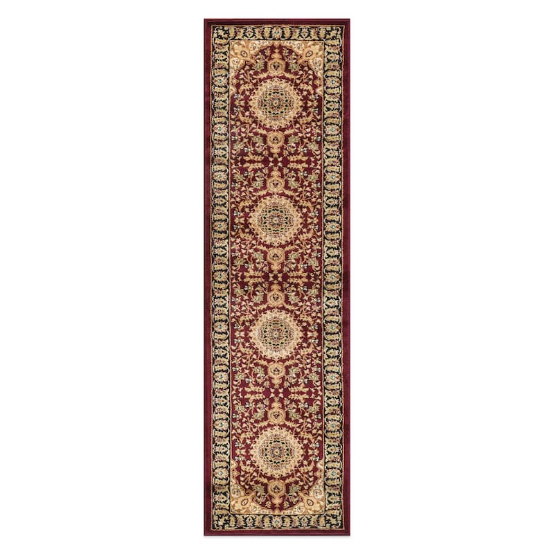 World Rug Gallery Traditional Oriental Medallion Area Rug