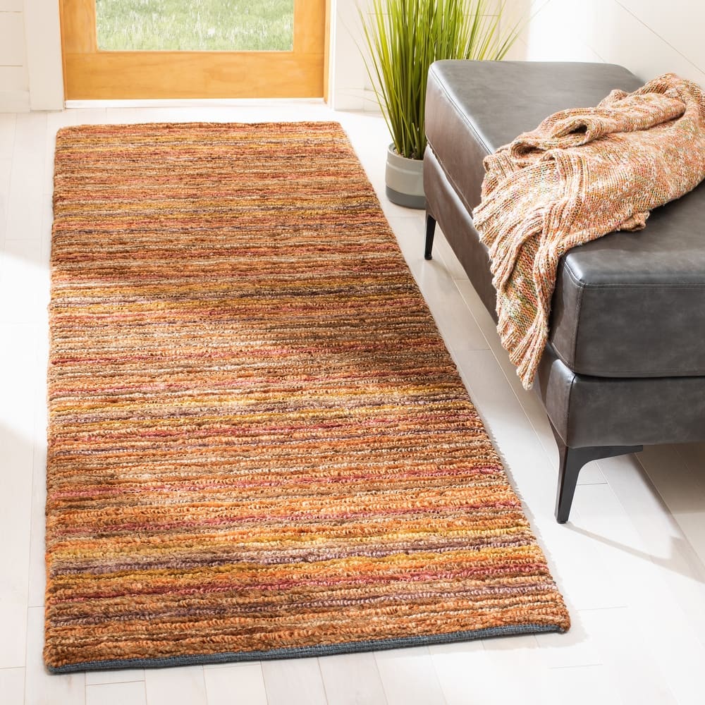 SAFAVIEH Hand-knotted Organica Soffia Casual Jute Rug