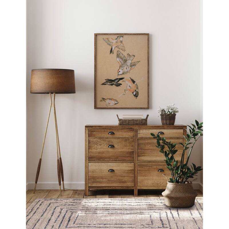 ECARPETGALLERY Hand-knotted Tangier Grey Wool Rug - 5'4 x 7'6