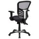 preview thumbnail 20 of 164, Nicholas Mid-Back Blue Mesh Multifunction Executive Swivel Ergonomic Office Chair with Adjustable Arms