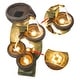 preview thumbnail 9 of 10, 40in Modern Indoor Water Fountain w/Lights Waterfall Feature for Home