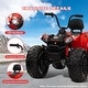 preview thumbnail 12 of 33, 24V Kids ATV, Two Seater Ride on Car 4WD Quad Electric Vehicle 4x100W