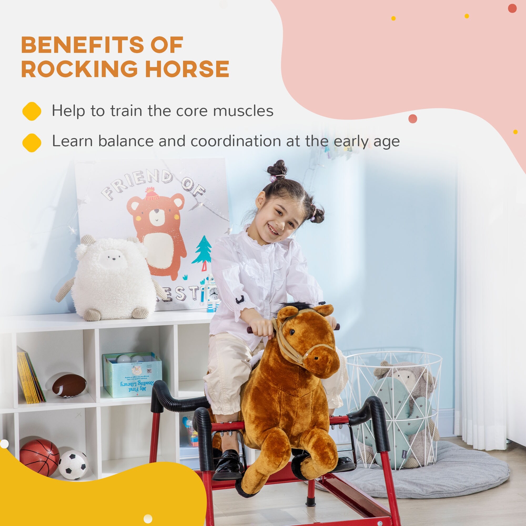 Spring horses for toddlers best sale