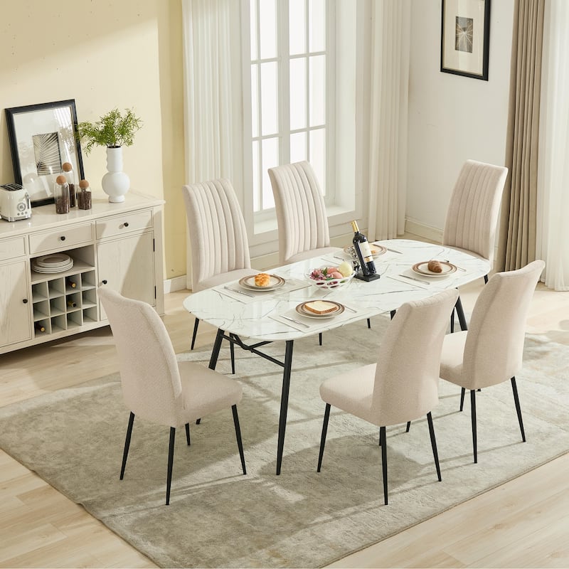 Upholstery Dining Chairs Set of 2