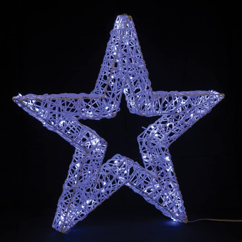 LED Lighted Star Christmas Decoration - 24"