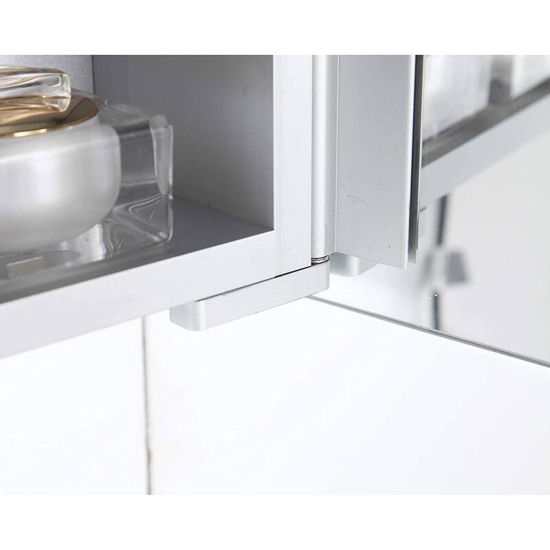 Egret M16 34" W X 24" H Tri-Color LED Medicine Cabinet with Dimmable Touch Sensor and Anti-Fog pad - 34x24
