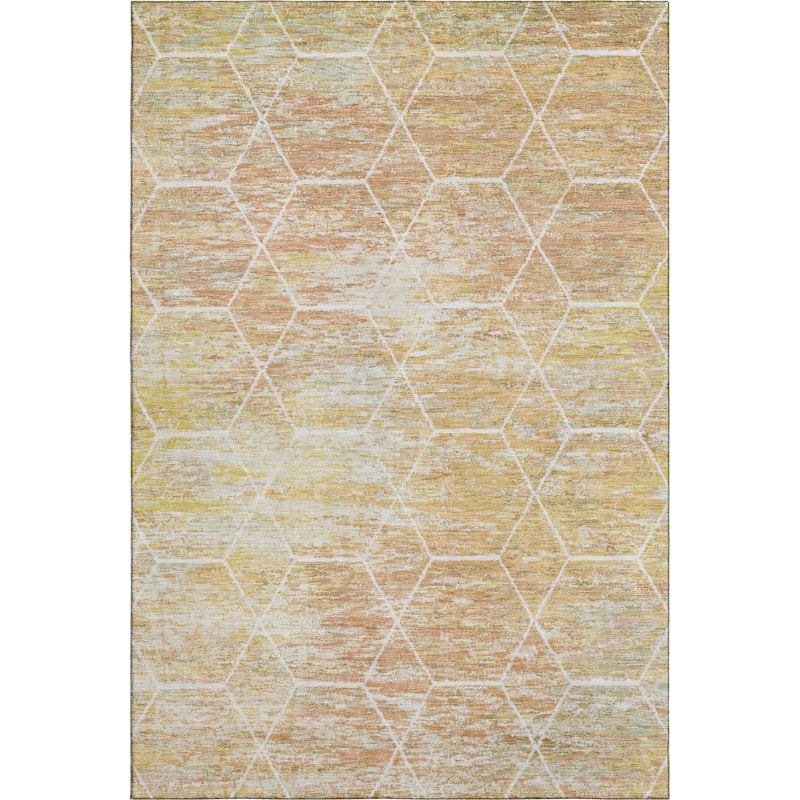 Premium Washable Super Soft Geo Abstract Mayfield Rug