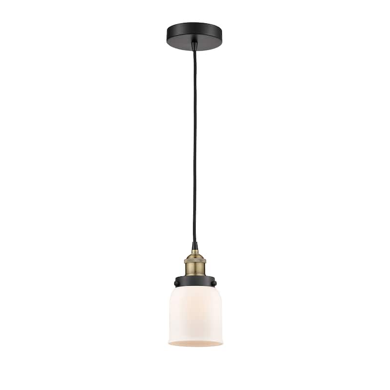 Innovations Lighting Bell - 1 Light 5" Cord Hung Mini Pendant
