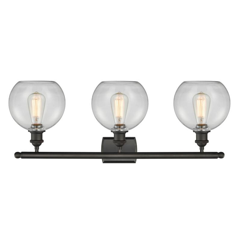 Innovations Lighting Athens 3 Light 26" Bath Vanity Light - 8" Shade