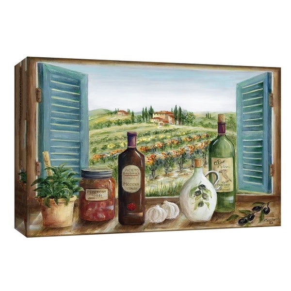 PTM Images 9-148068 PTM Canvas Collection 8" x 10" - "Villa Toscano" Giclee Rural Art Print on Canvas