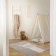 preview thumbnail 2 of 11, Kids Collection - Beige/Cream Llama Area Rug