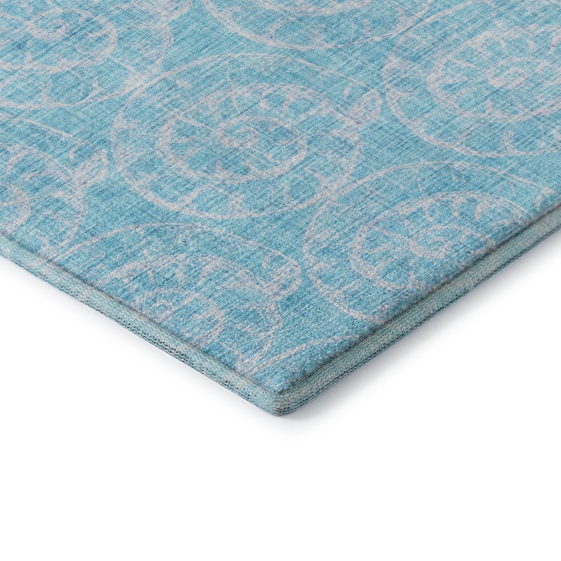 Premium Washable Super Soft Coastal Fossil Mayfield Rug