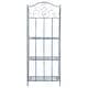 preview thumbnail 11 of 44, SAFAVIEH Amaris Victorian Wrought Iron 4-Tier Outdoor Bakers Rack. - 25 in. W x 15 in. D x 63 in. H