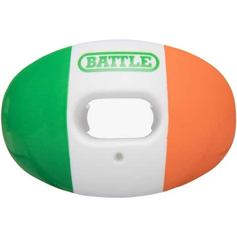 Battle Sports Science Oxygen Lip Protector Mouthguard - Irish Flag - One Size