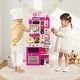preview thumbnail 4 of 18, Costway Kids Kitchen Playset with Realistic Sounds Lights Play Sink 95 - See Details